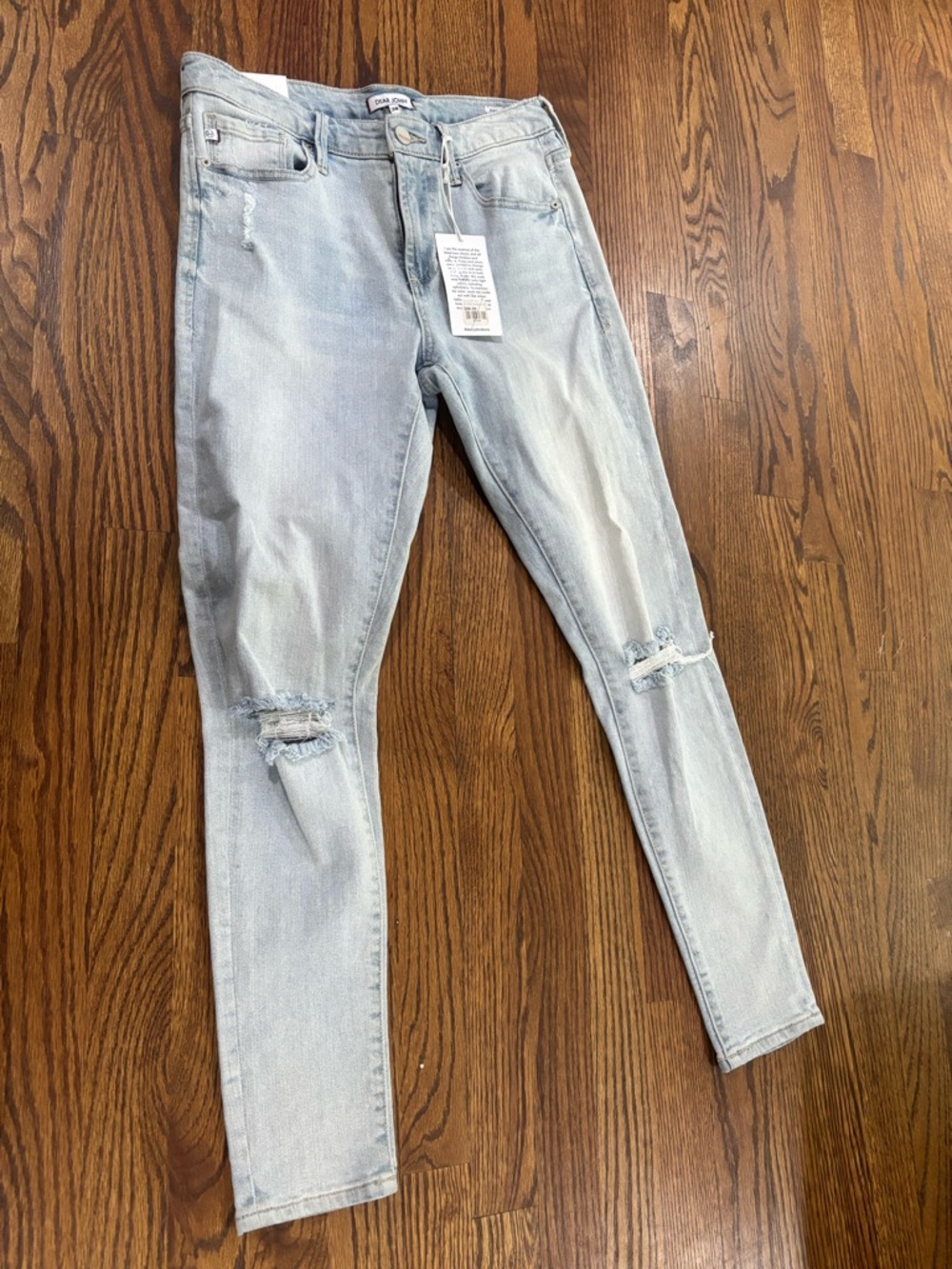 Dear John Jeans Women's Size 28 Gisele High Waisted Skinny Stretch Jeans News